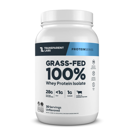 Transparent Labs® Grass-Fed Whey Protein Isolate