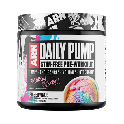 ARMS RACE NUTRITION DAILY PUMP – STIM-FREE PRE-WORKOUT