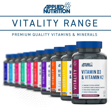 Applied Nutrition فيتامين د3 وك2