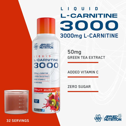 Applied Nutrition Liquid L Carnitine 3000