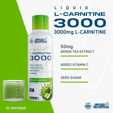 Applied Nutrition Liquid L Carnitine 3000