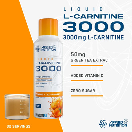 Applied Nutrition Liquid L Carnitine 3000