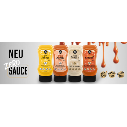 GO FITNESS ZERO SAUCE 350ML