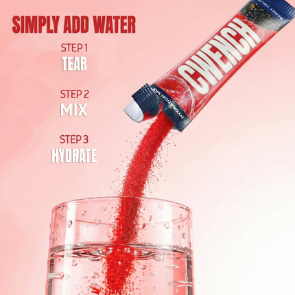 CWENCH HYDRATION ELECTROLYTE MIX + BCAA (16 STICKS)