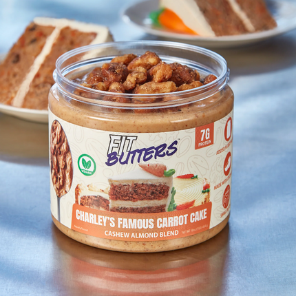 FITBUTTERS HIGH PROTEIN CASHEW ALMOND BUTTER