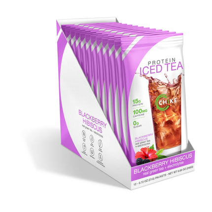 CHIKE PROTEIN ICED TEA – SACHETS, 20G PROTEIN NATURALLY SWEETENED