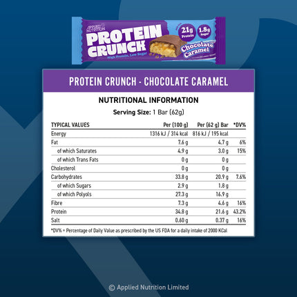 Applied Nutrition Crunch Protein Bar (HFSS Compliant)
