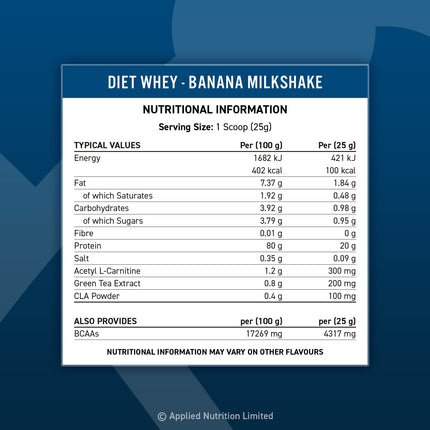 Applied Nutrition Diet Whey Protein