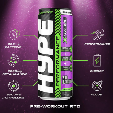 HYPE RTD PREWORKOUT BLACK INFO
