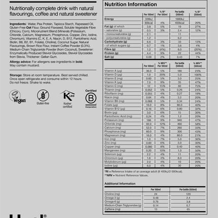 HUEL Meal Replacement Drink 500ml