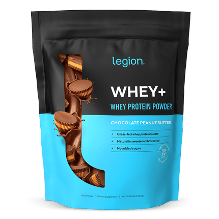LEGION WHEY+ ISOLATE POWDER – ULTRA‑FILTERED GRASS FED PROTEIN 30 SERV