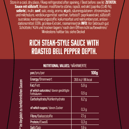 GO FITNESS ZERO SAUCE 350ML