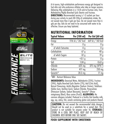 Applied Nutrition Endurance Elite Performance Energy Gel