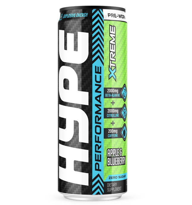 HYPE PRE-WORKOUT ENERGY DRINK (24 PACK)