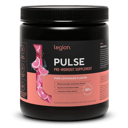 LEGION PULSE PRE‑WORKOUT – HIGH‑INTENSITY STIMULATED PRE‑WORKOUT FORMULA 20 SERV