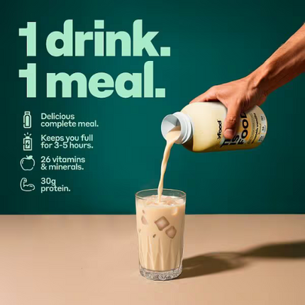 yFood Meal Replacement Drink- 30g Protein+ 26 Vitamins & Minerals 500ml