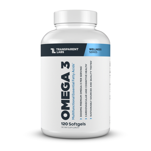 Transparent Labs® Omega 3 – 30 Servings
