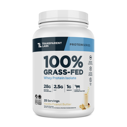 Transparent Labs® Grass-Fed Whey Protein Isolate